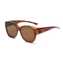 Load image into Gallery viewer, Tortoiseshell sunglasses are specially designed for driving to prevent polarition and protect women from the sun