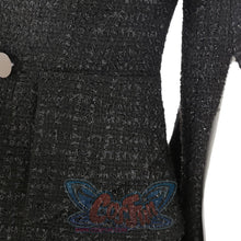 Load image into Gallery viewer, 2021 Movie Cruella Estella De Vil Cosplay Black Costume C00526 Costumes