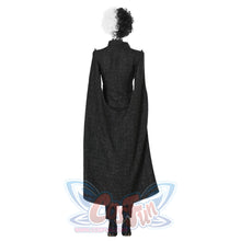 Load image into Gallery viewer, 2021 Movie Cruella Estella De Vil Cosplay Black Costume C00526 Costumes