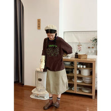 Load image into Gallery viewer, 2021 New Happy Cat Printed Spliced Pullover J40464 Shirt