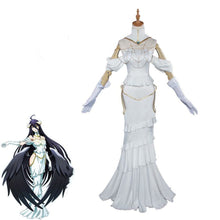 Load image into Gallery viewer, Albedo Overlord Cosplay Costume White Dress Costumes