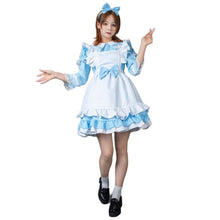 Load image into Gallery viewer, Alice In Wonderland Coffee Maid Lolita Dress Mp006083