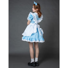 Load image into Gallery viewer, Alice In Wonderland Coffee Maid Lolita Dress Mp006083