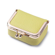 Load image into Gallery viewer, Genuine leather jewelry bag and coin purse
