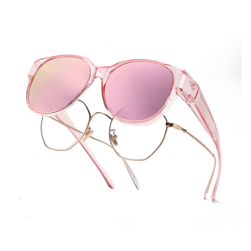 Tortoiseshell sunglasses are specially designed for driving to prevent polarition and protect women from the sun