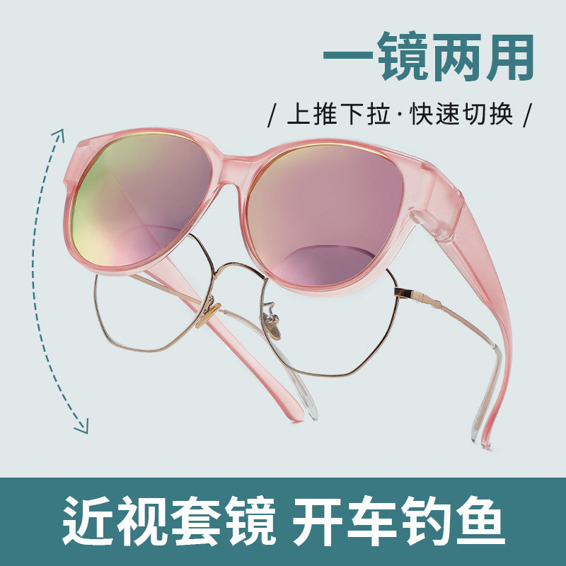 Tortoiseshell sunglasses are specially designed for driving to prevent polarition and protect women from the sun