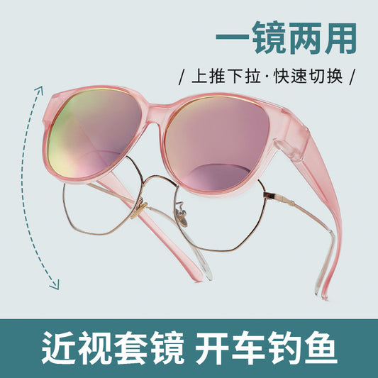 Tortoiseshell sunglasses are specially designed for driving to prevent polarition and protect women from the sun
