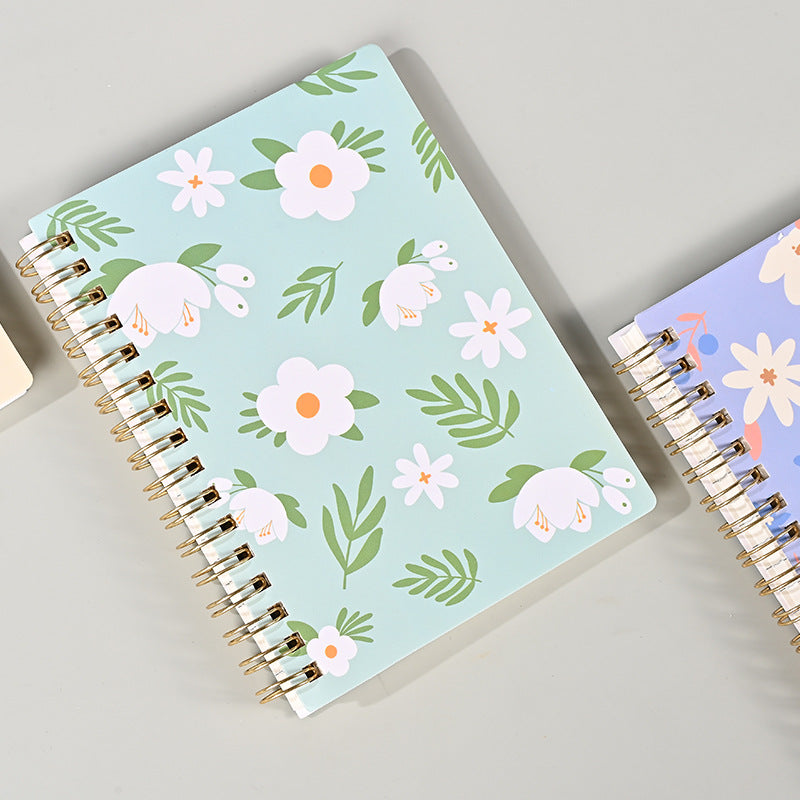 A6 Coil Notebook, travel check-in stamp planner, high appearance level student release notebook, note-taking all notebook