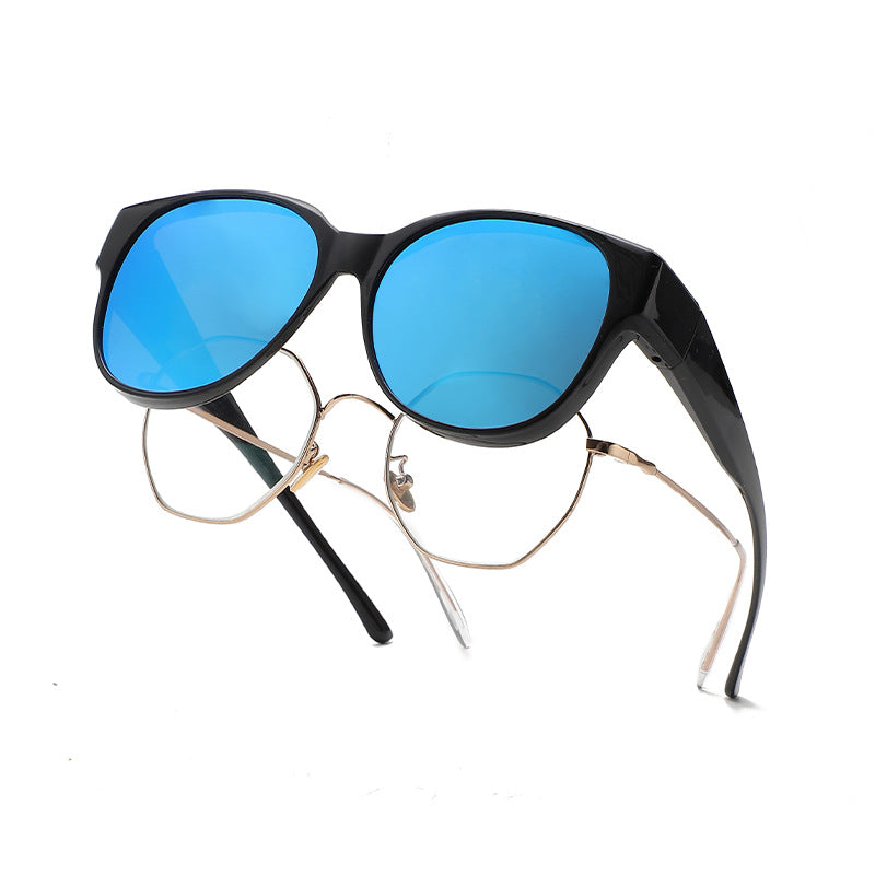 Tortoiseshell sunglasses are specially designed for driving to prevent polarition and protect women from the sun