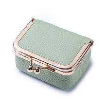 Load image into Gallery viewer, Genuine leather jewelry bag and coin purse
