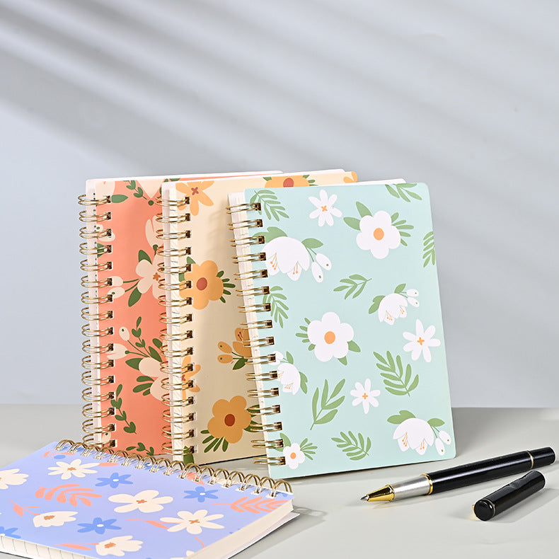 A6 Coil Notebook, travel check-in stamp planner, high appearance level student release notebook, note-taking all notebook
