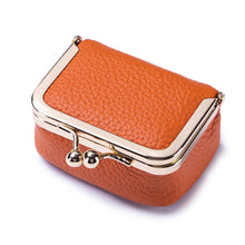 Load image into Gallery viewer, Genuine leather jewelry bag and coin purse
