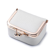 Load image into Gallery viewer, Genuine leather jewelry bag and coin purse
