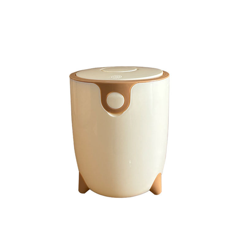Mini desktop trash can, press-type living room table waste paper bin, car bedroom dining room desktop trash can