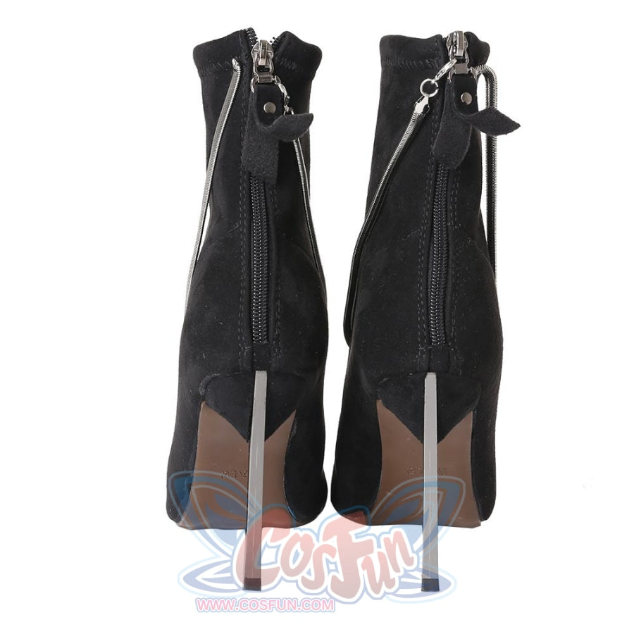 2021 Movie Cruella Estella De Vil Cosplay Black Costume C00526 Costumes