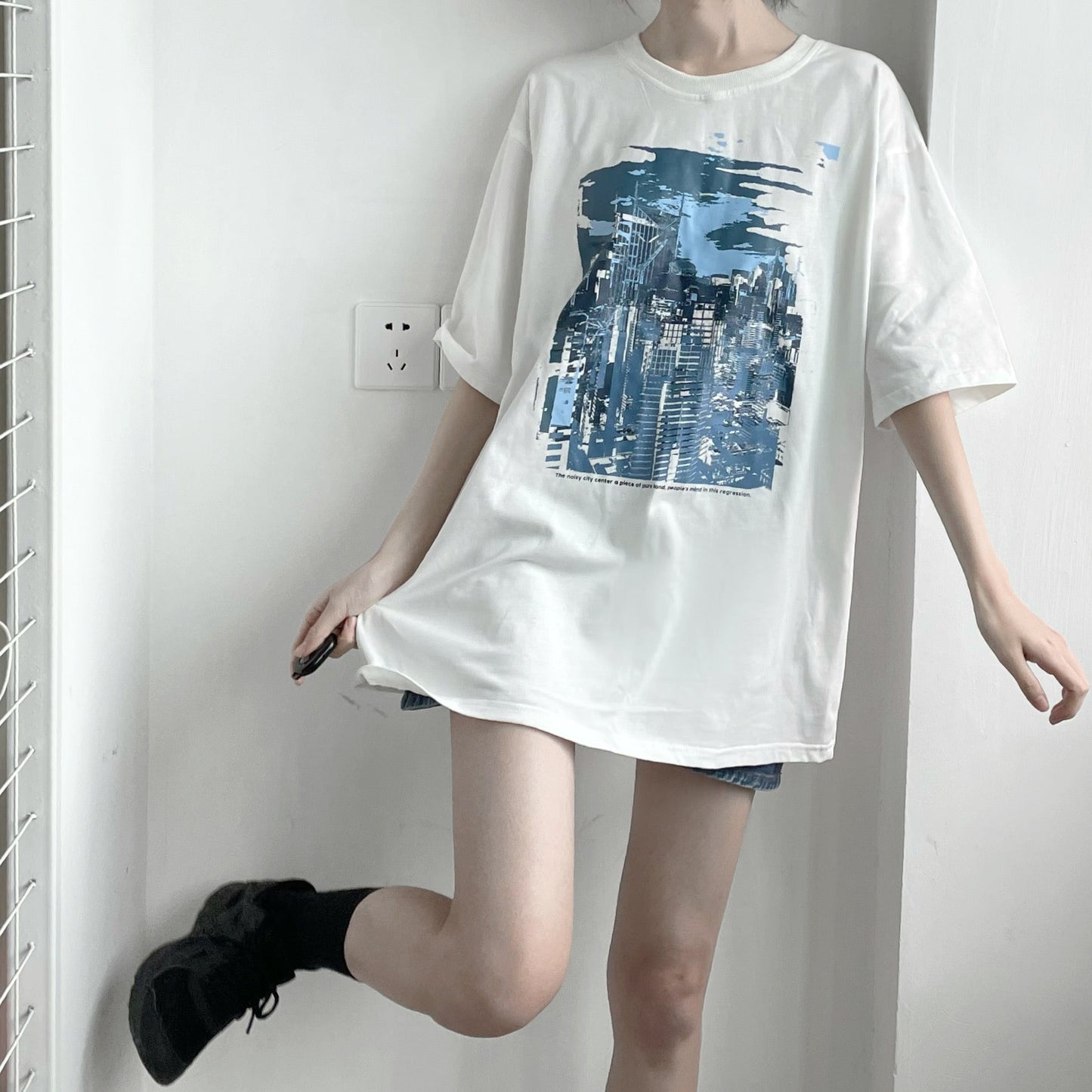 2021 Summer Short-Sleeves Long-Sleeves Cotton Shirt