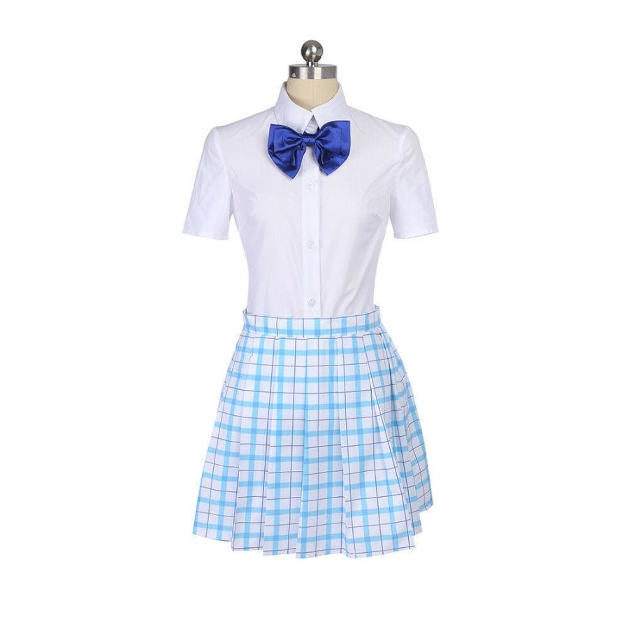A Silent Voice Shouko Nishimiya Shoko Cosplay Costume Japanese Anime The Shape Of School Uniform