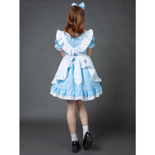Load image into Gallery viewer, Alice In Wonderland Coffee Maid Lolita Dress Mp006083
