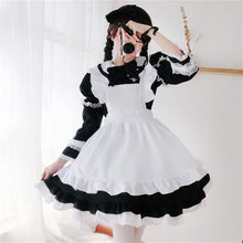 Load image into Gallery viewer, Alice In Wonderland Coffee Maid Lolita Dress Mp006083 Black / M
